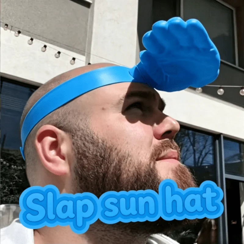 1PC New Creative Hand Sun Hat Summer Outdoor Funny Palm Cap Lightweight Breathable Sun Protection Hat